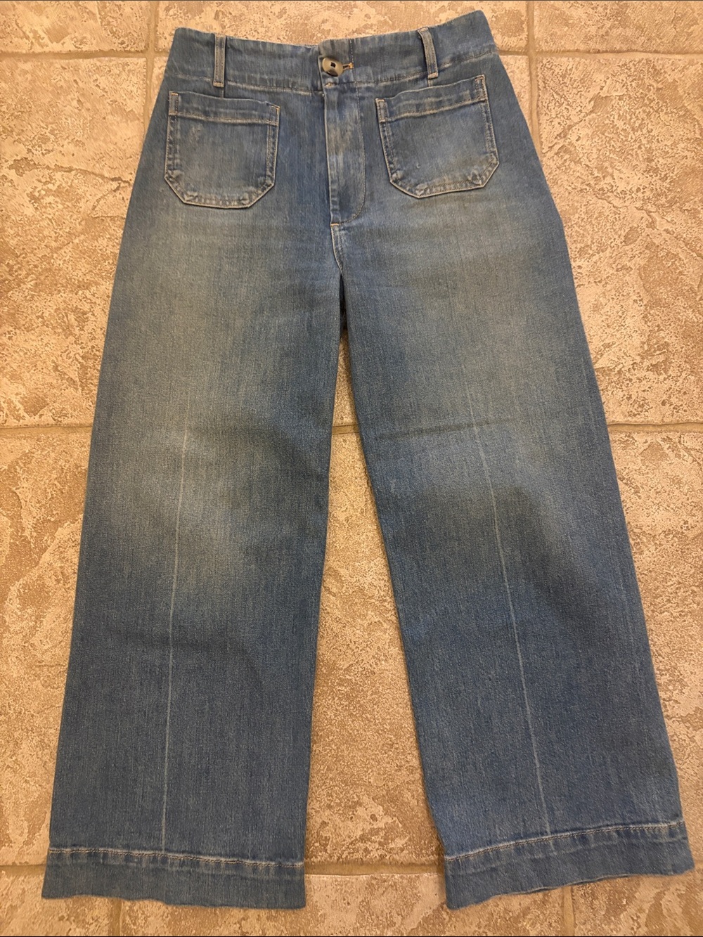 Women’s pilcro Blue Wide-Leg Jeans